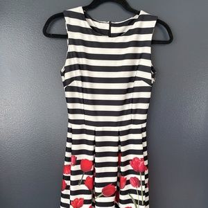 Unique Italian Boutique stripped dress